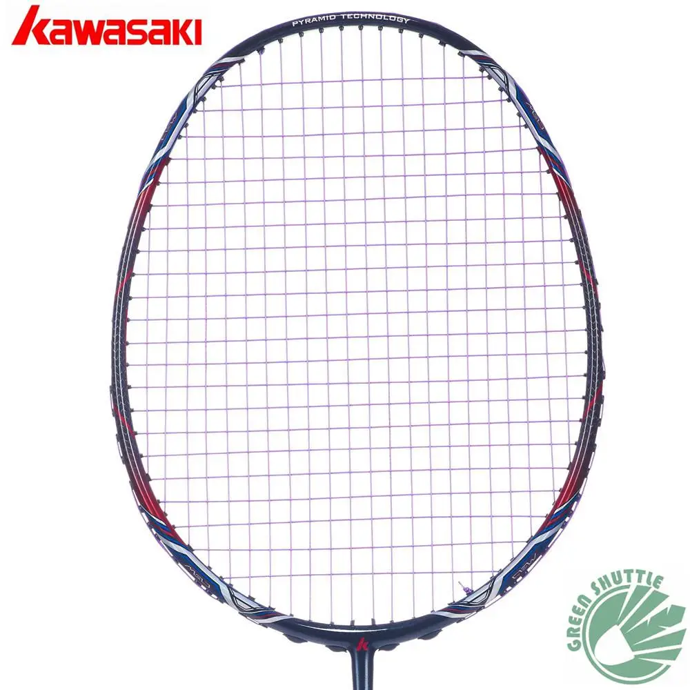 Натуральная Kawasaki Mao 18 11 II Nezer 19 ракетка для бадминтона профессиональная ударная мощная ракетка лучшее качество - Цвет: Mao11 Get Strung