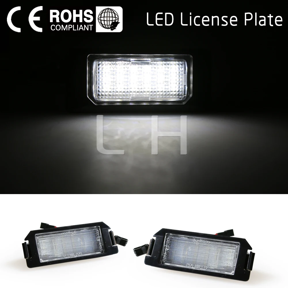 2x 18SMD светодиодный светильник номерного знака для Hyundai I10 I20 tiburon coupe s III F/L2 авто