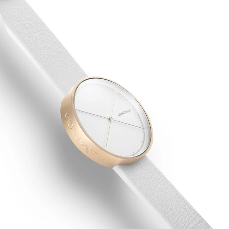 Женские часы 009 серии Xiaomi CIGA дизайн наручные Reddot Winner Модные Простые ретро кожаные