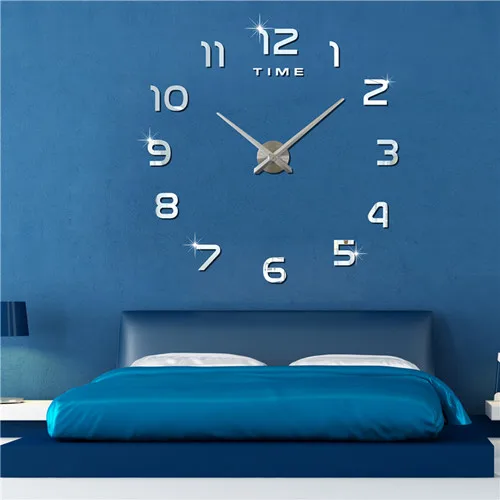 3d настенные часы светящиеся новые часы настенные часы Horloge 3d Diy акриловые зеркальные наклейки светящиеся кварцевые часы Reloj de Pared