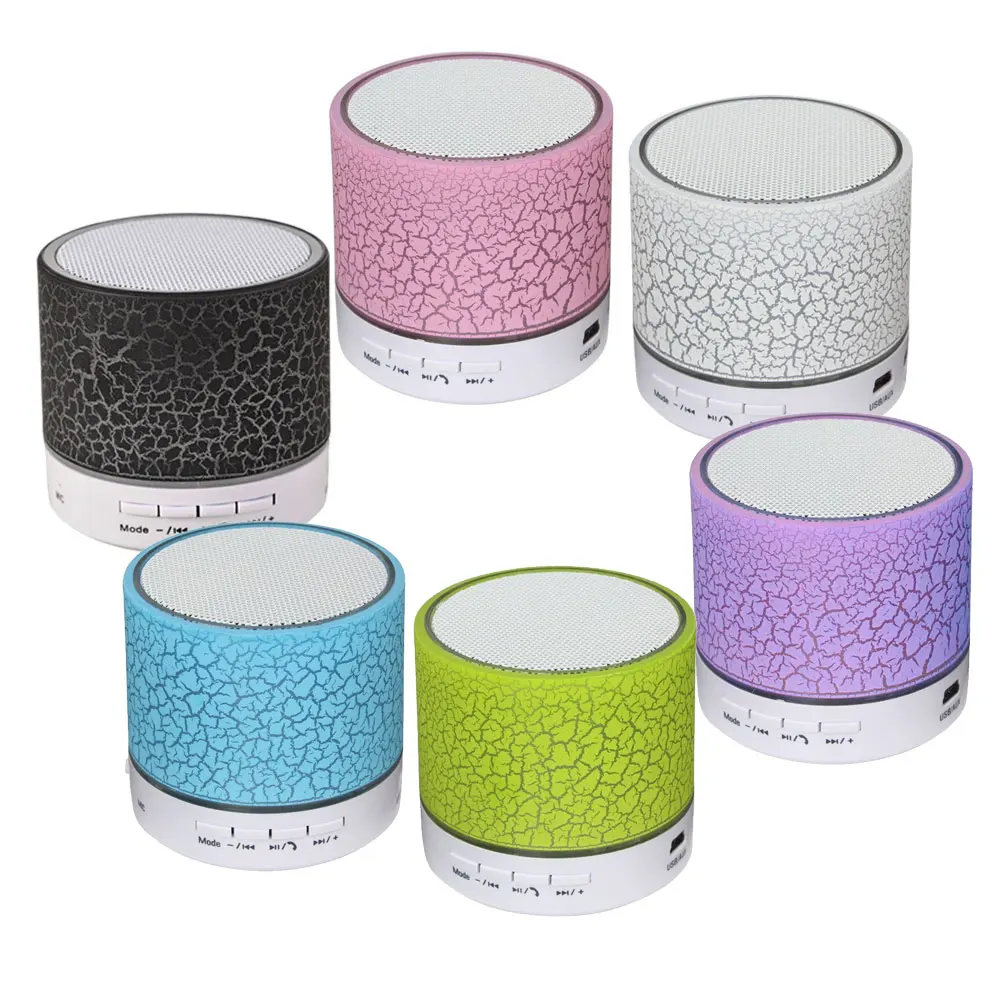 Портативный светодиодный мини динамик Bluetooth s беспроводной громкой связи с