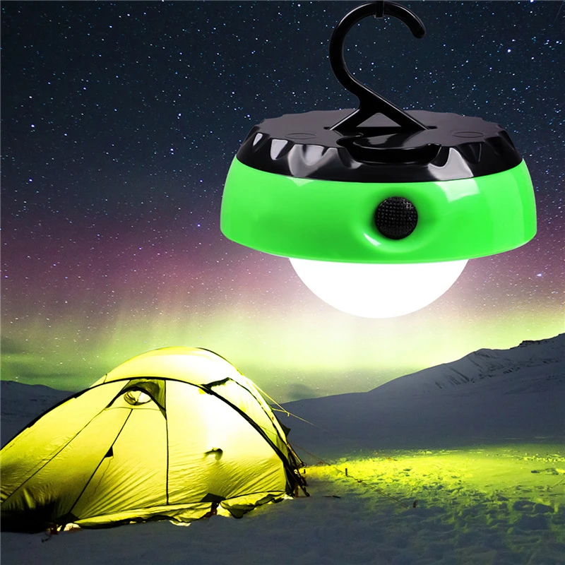 

LED Camping Light Portable Hanging Lights LED Tent Lantern For Backpacking Camping Hiking Fishing Emergency Battery Powered Lamp