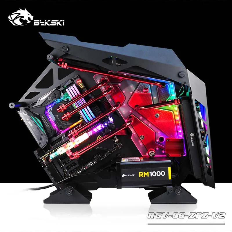 Bykski RGV CG ZFZ V2 плата водяного охладителя для чехла COUGAR CONQUEROR RBW(5 В)/RGB(12 В) подходит