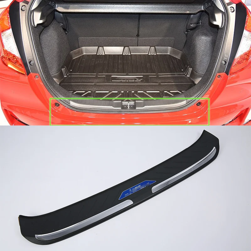 

New Products Plastic Rear Bumper Guard Cover For HONDA FIT 2018 Car Protective