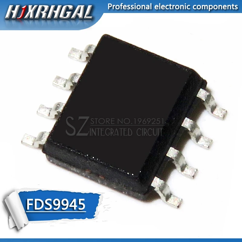 Бесплатная доставка 10 шт./лот FDS9945 LCD Высоковольтная МОП-трубка FDS9945N 9945N AO9945 SI9945