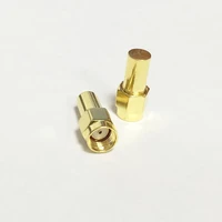 1pc rp sma male plug load rf coax adapter modem convertor connector straight goldplated new wholesale