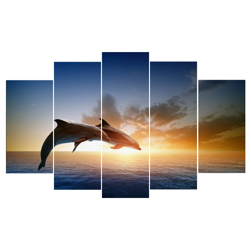 Модульная рамка для картин HD с принтом домашний Настенный декор 5 шт. постер