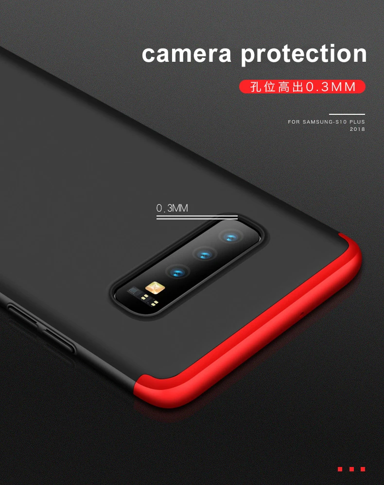 360 чехол с полной защитой для samsung S10 Plus 5G чехол Роскошный Жесткий PC противоударный чехол для samsung Galaxy M10 M20 30 Note 10