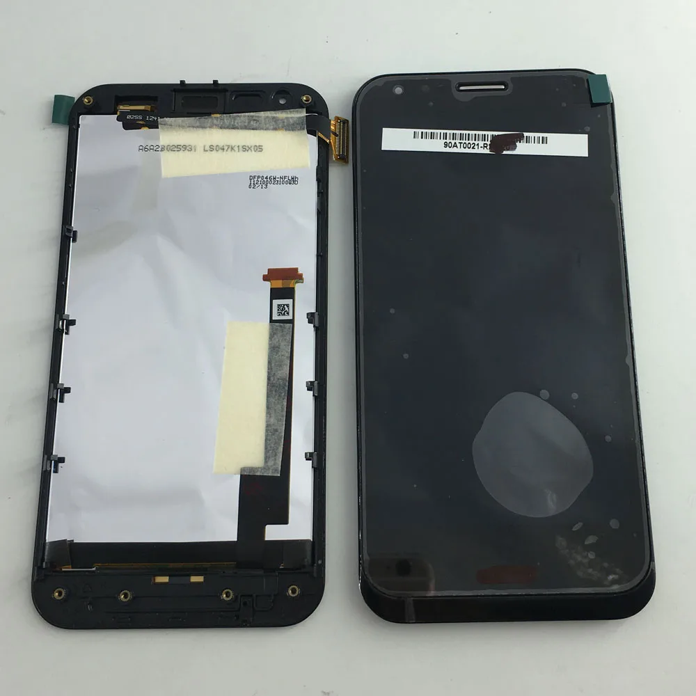 Для ASUS Padfone 2 II A68 сенсорный экран дигитайзер сенсор стекло+ ЖК-дисплей монитор модуль панель в сборе с рамкой ободок черный