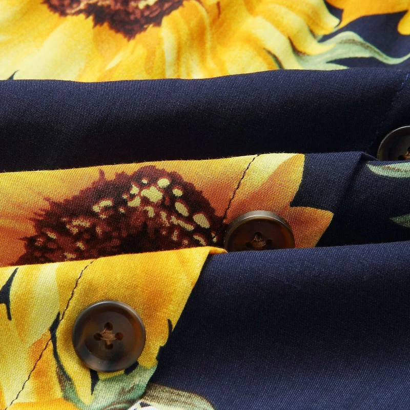 Женское платье с цветочным принтом Lossky повседневное длинное пляжное треугольным