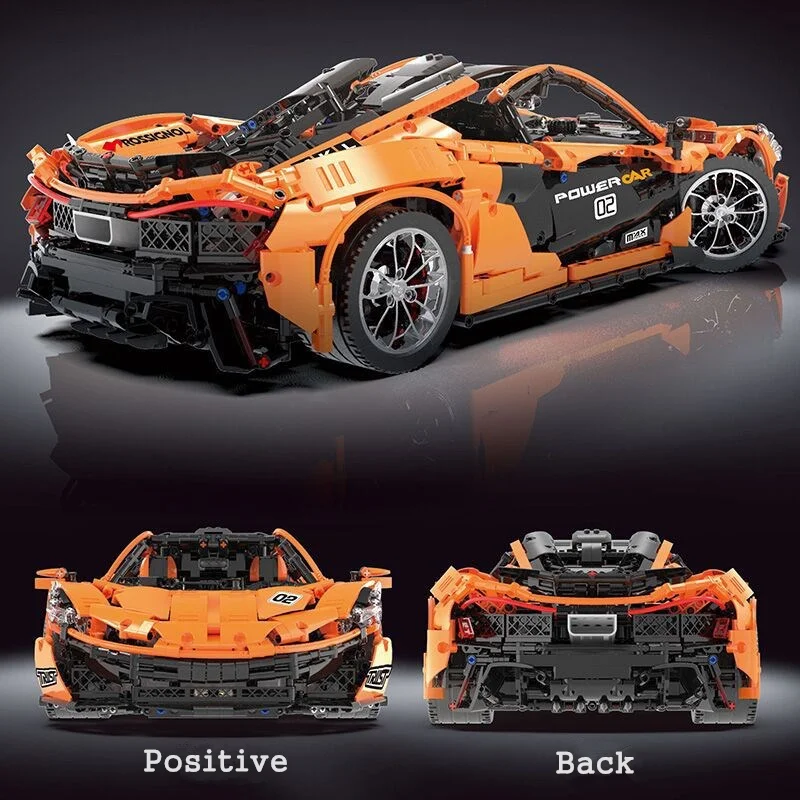 Новый Technic 20087 McLaren P1 Hypercar 1:8 гоночный автомобиль строительные блоки кирпичи
