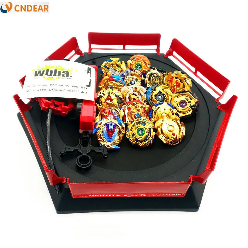 16pcs Golden style Все модели пусковых устройств Beyblade Burst игрушки со стартером и ареной Bayblade Металл fusion Бог волчок Bey Blade лезвия игрушки - Цвет: 16pcs Golden style
