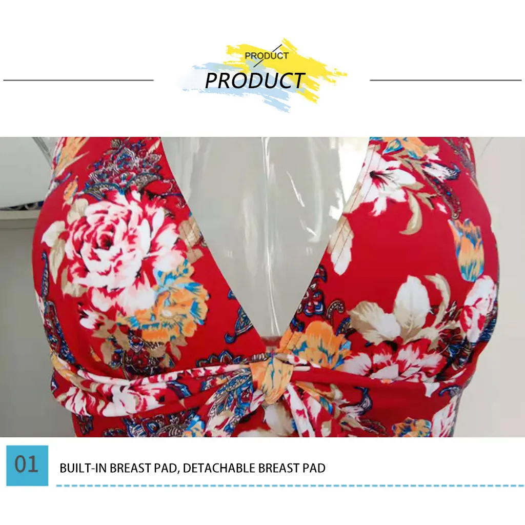 Женское бикини-бикини costumi da bagno donna костюм maillot de bain Tail haute zwemkleding vrouwen 2019 | Спорт и