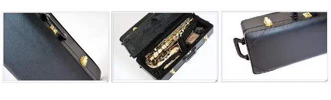 Франция LAIIMAN Топ Дизайн альт саксофон античная медь моделирование Eb Sax жемчужные кнопки Музыкальные инструменты