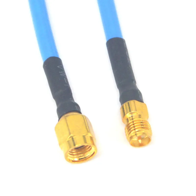 10 шт./лот см гибкий синий RG402 Удлинительный кабель RP SMA Plug to Jack прямой разъем |