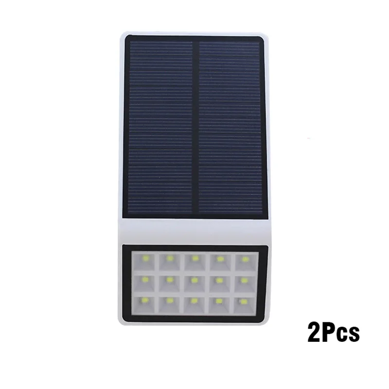 15LED водонепроницаемая лампа на солнечных батареях Индукционная