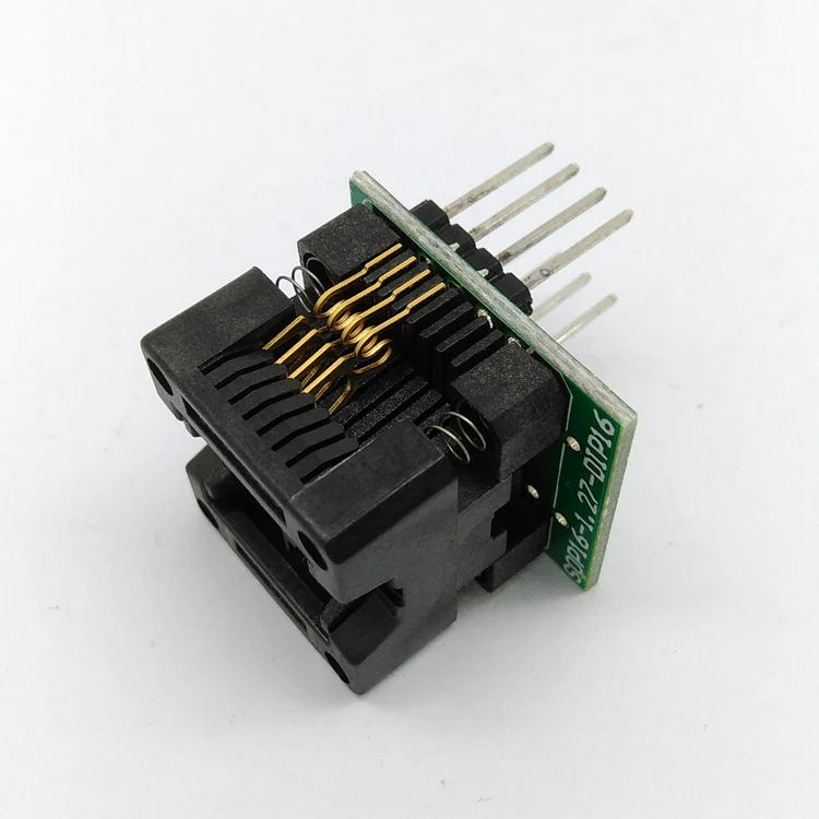 Узкий SOP8 Для DIP8 горелка скачка ots16 1.27 03 Soic8 маленькая 8 ножная база