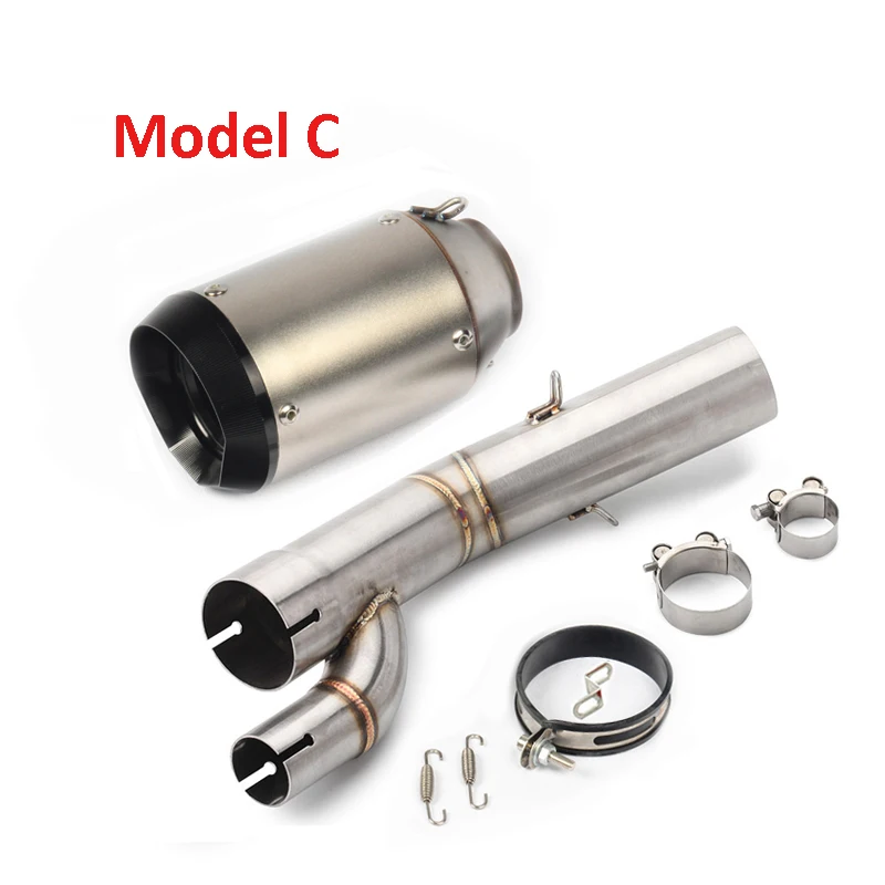 Слип он S1000RR выхлопная система мотоцикла наконечник Baffler труба Escape средняя