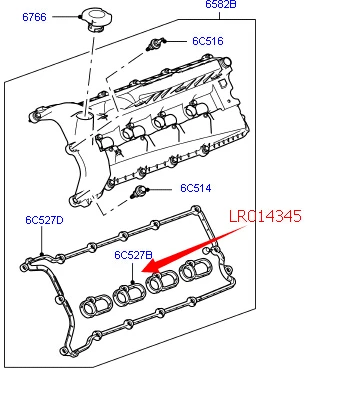 2 пары Авто RH & LH тюбик уплотнение для LR3/4 Range Rover Sport 05 09/10 13 трансмиссия и подъездной