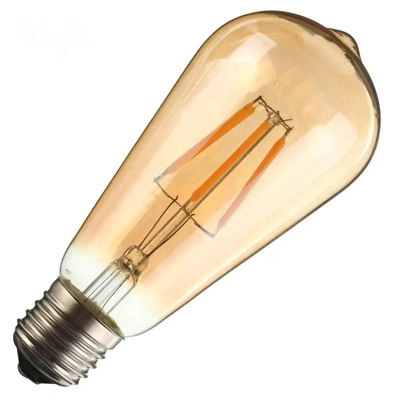 Светильник тажная Светодиодная лампа накаливания E27/E26 ST58 6 Вт 110 В|dimmable|dimmable energy