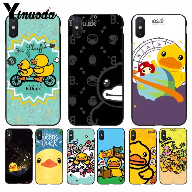 11pro MAX B Duck Ультратонкий Новый чехол для телефона Fundas Apple iPhone 8 7 6 6S Plus X XS 5 5S SE XR