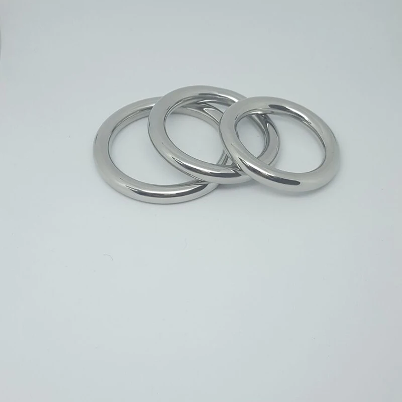 Кольцо из нержавеющей стали с 3 размерами для эякуляции кольцо пениса физическим