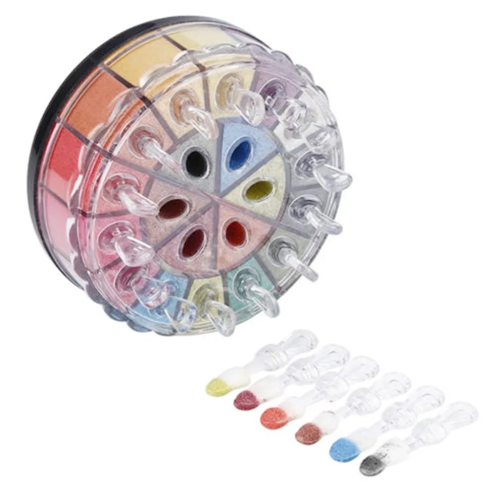 20 видов цветов мерцающие тени для век Палитра блестящий порошок косметический