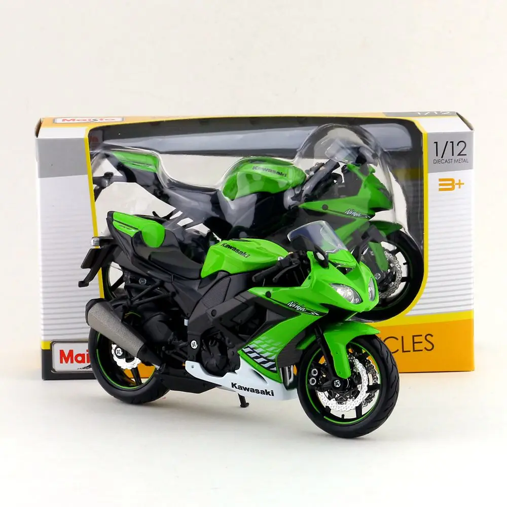 Игрушка Maisto литая модель автомобиля металлическая мотоцикла масштаб 1:12 KAWASAKI Ninja