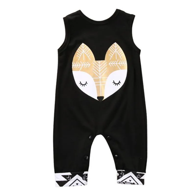 Fashion Newborn Infant Baby Print Romperbaby boy clothes summer Jumpsuit Clothes Outfits JAN10 | Детская одежда и обувь