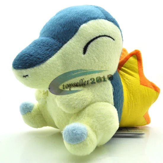 J.G Chen Monster Cyndaquil Плюшевые игрушки Фигурки 15 см Монстр Мягкие Аниме Мультяшные