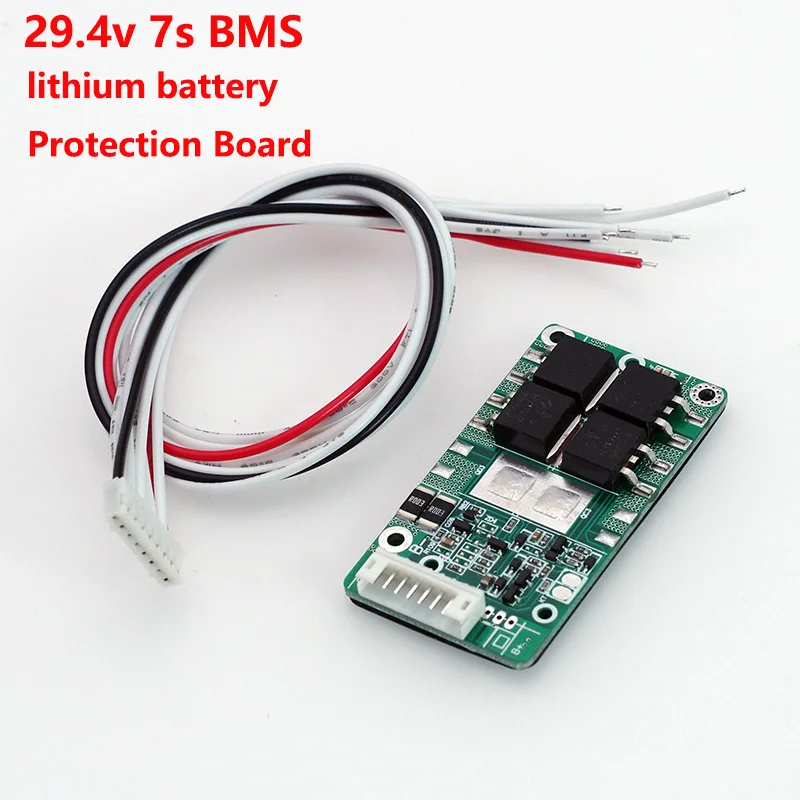 

29.4V 7S 15A 20A Li-ion 18650 Battery Pack BMS PCB board PCM w/ Balance Integrated Circuits Board for e-bike ebicycle