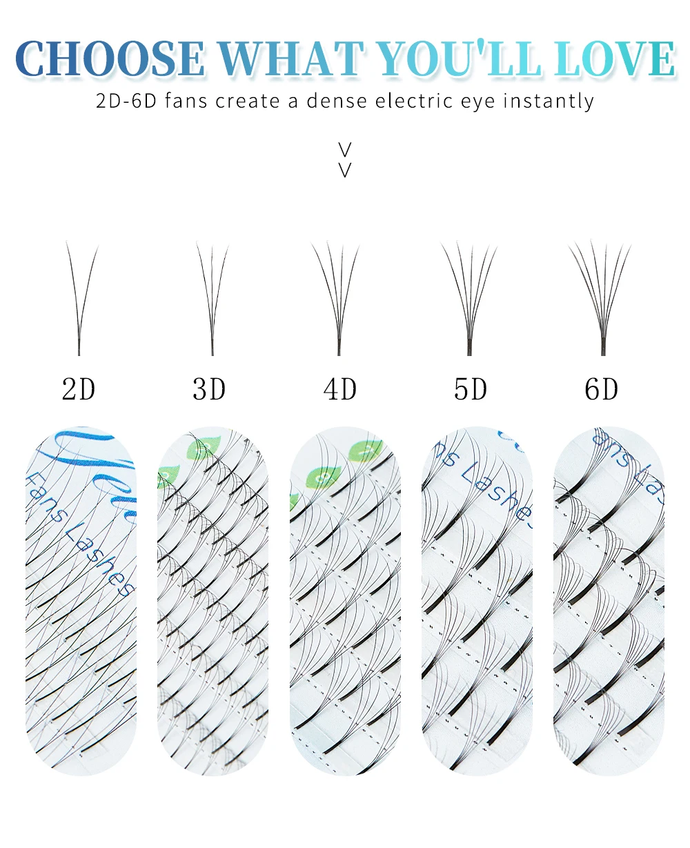 Yolix индивидуальные русские Объемные Накладные ресницы 2D 3D 4D 5D 6D предварительно сделанные объемные вентиляторы длинные Стволовые Кластерные ресницы Индивидуальные