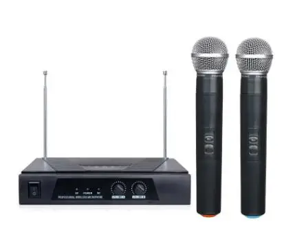 PG mic Беспроводной микрофон с лучшим аудио и чистым звуком, производительность VHF, беспроводной микрофон для обучения семьи KTV - Цвет: PG mic