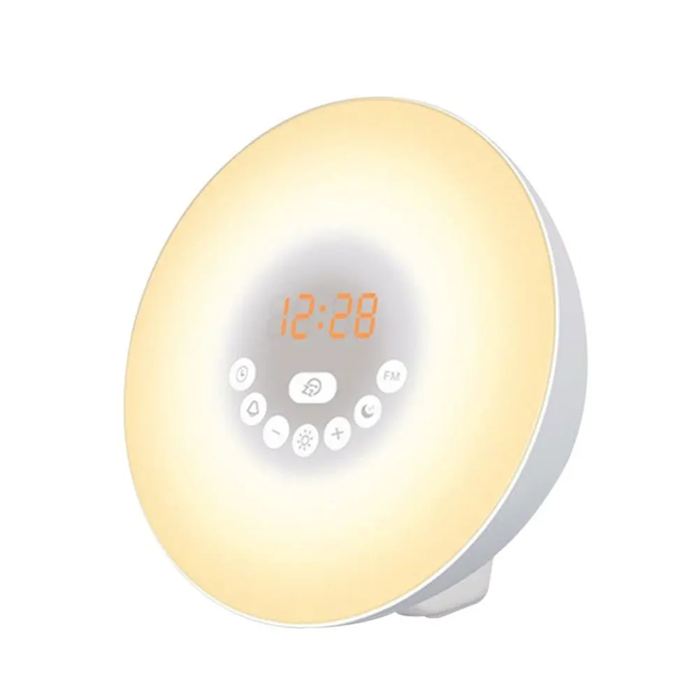 S688 Multi function Intelligent Bluetooth Динамик Красочный будильник Light сенсорный экран TF FM AUX с