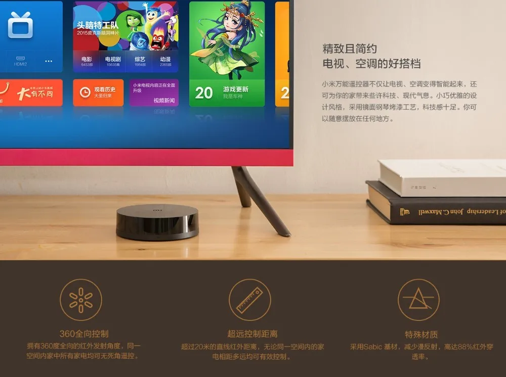 Xiaomi Mi Универсальный умный пульт дистанционного управления wifi переключатель 360 градусов умный дом автоматизация