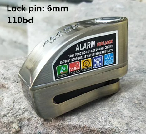Free Shipping 2018 new Dual function motorcycle alarm lock bike security anti-theft moto disc brake | Автомобили и мотоциклы