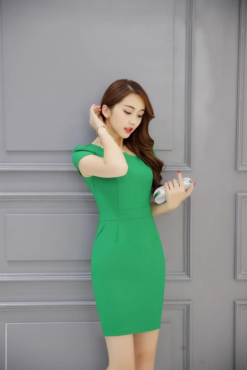 Элегантное облегающее платье размера плюс 3XL официальные Деловые женские платья