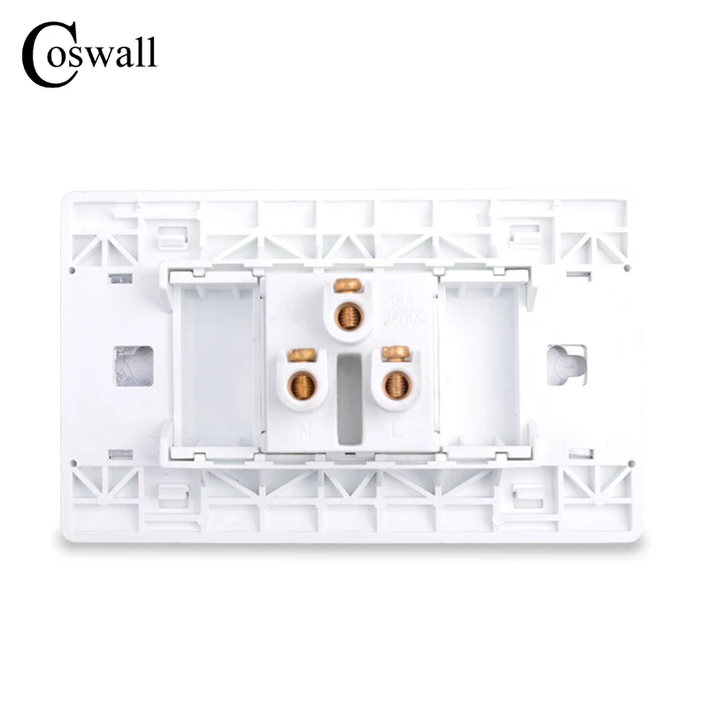 Штепсельная Вилка COSWALL стандарта США/Таиланда простая настенная электрическая