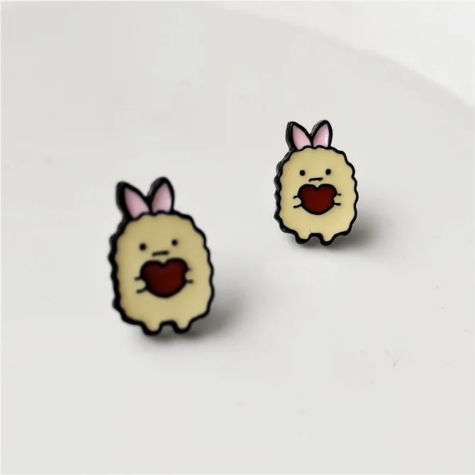 IVYYE Sumikko gurashi модная аниме Сережка с героями мультфильмов милые серьги-гвоздики с животными для женщин девочек детские ювелирные изделия подарок