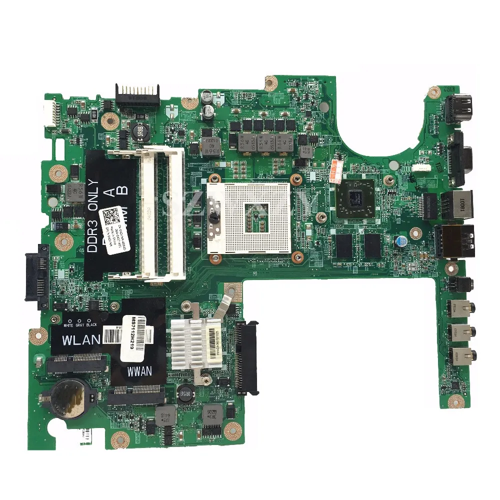 Для Dell Studio 1558 материнской платы ноутбука HM55 HD5470 1 ГБ Поддержка i7 процессор CN-04DKNR 4 dknr протестированы