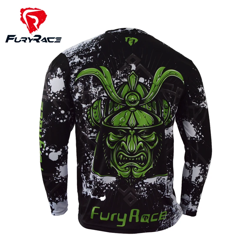 Fury Race Bike Bicycle Jerseys Men Motorcycle Motocross DH Downhill Jersey Black MTB Shirts Cycling Wear Ciclismo Clothing Roupa | Спорт и