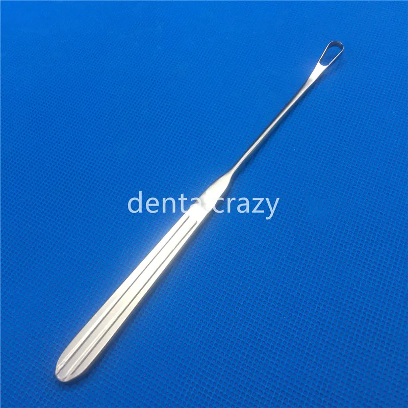 Горячая овальной формы/полые Mastoid Curette из нержавеющей стали носовые пластиковые хирургические инструменты ортопедические инструменты
