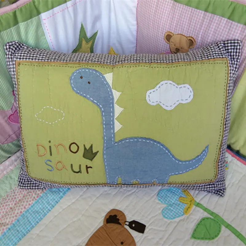 Новый чехол для подушки с рисунком из мультфильма стеганая детская хлопковая