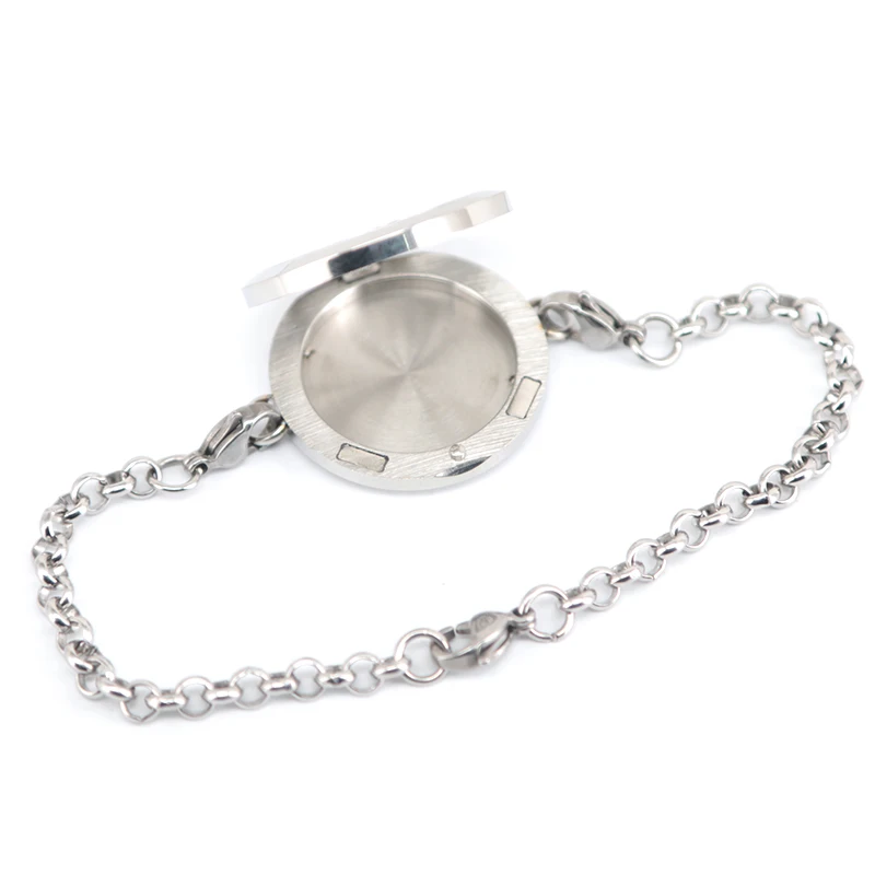 5 шт. медальон из нержавеющей стали для ароматерапии 30 мм|locket bracelet|bracelet braceletbracelet