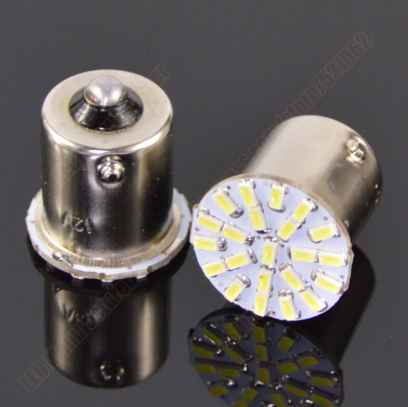 1 Шт. Супер Яркий BA15S P21W 1156 22 LED SMD Автомобилей авто Хвост Сторона Индикатор