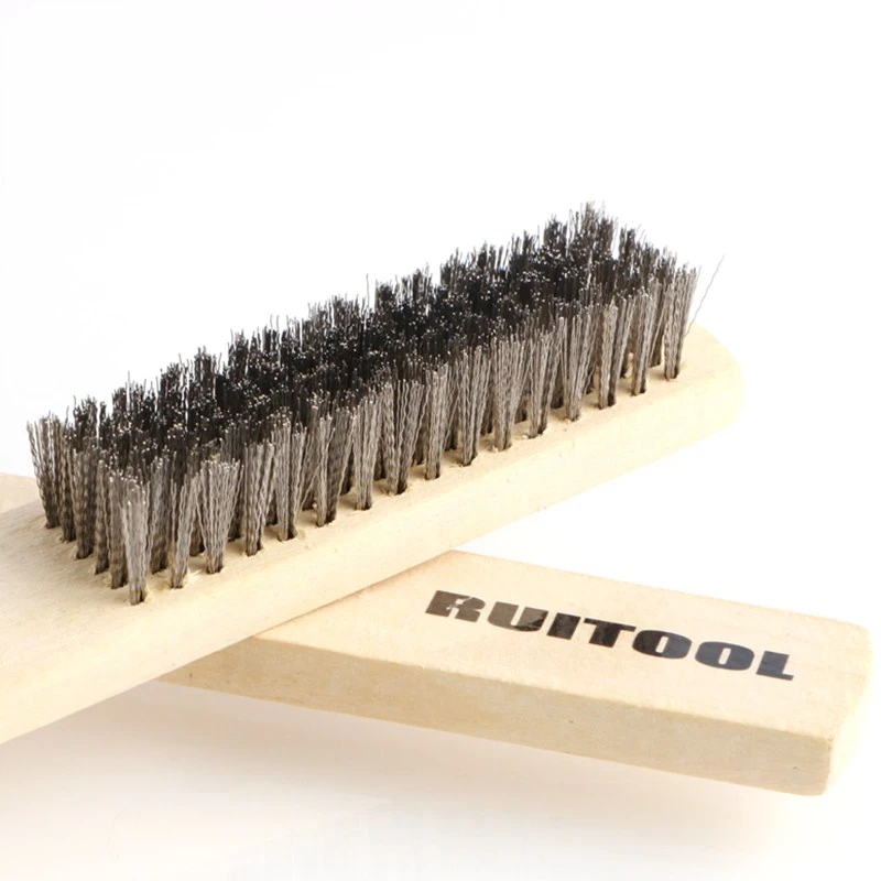 Щетка для чистки стальной проволоки 205 мм щетка очистки полировки ржавчины