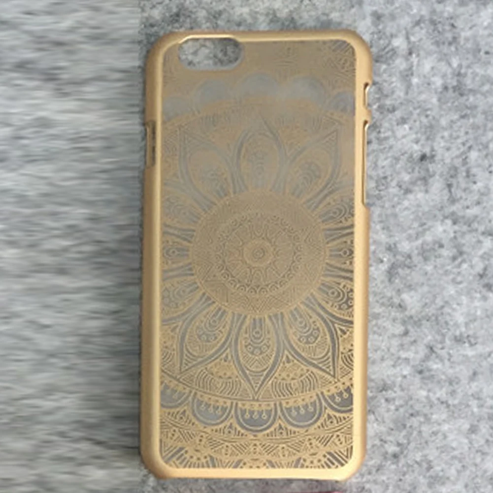 Ret PC полый цветок Ca мобильный телефон оболочка Большой шаблон чехол матовый Ptective