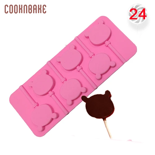 CDY-039 COOKNBAKE силиконовая форма для леденцов, конфет, тортов, силиконовая форма для выпечки леденцов, тортов, украшенных конфетами, шоколадных кондитерских изделий - Цвет: CDY-039