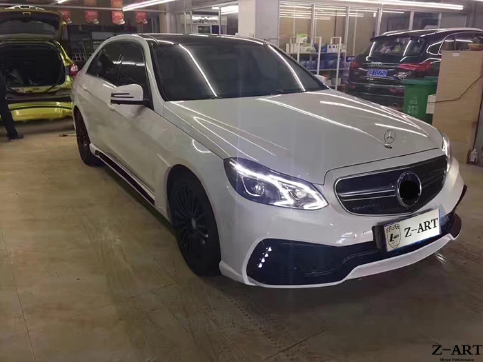 Z ART широкий тюнинг пакет для Mercedes Benz E class 2014 2016 PP обвесы W212 подтяжки лица тела