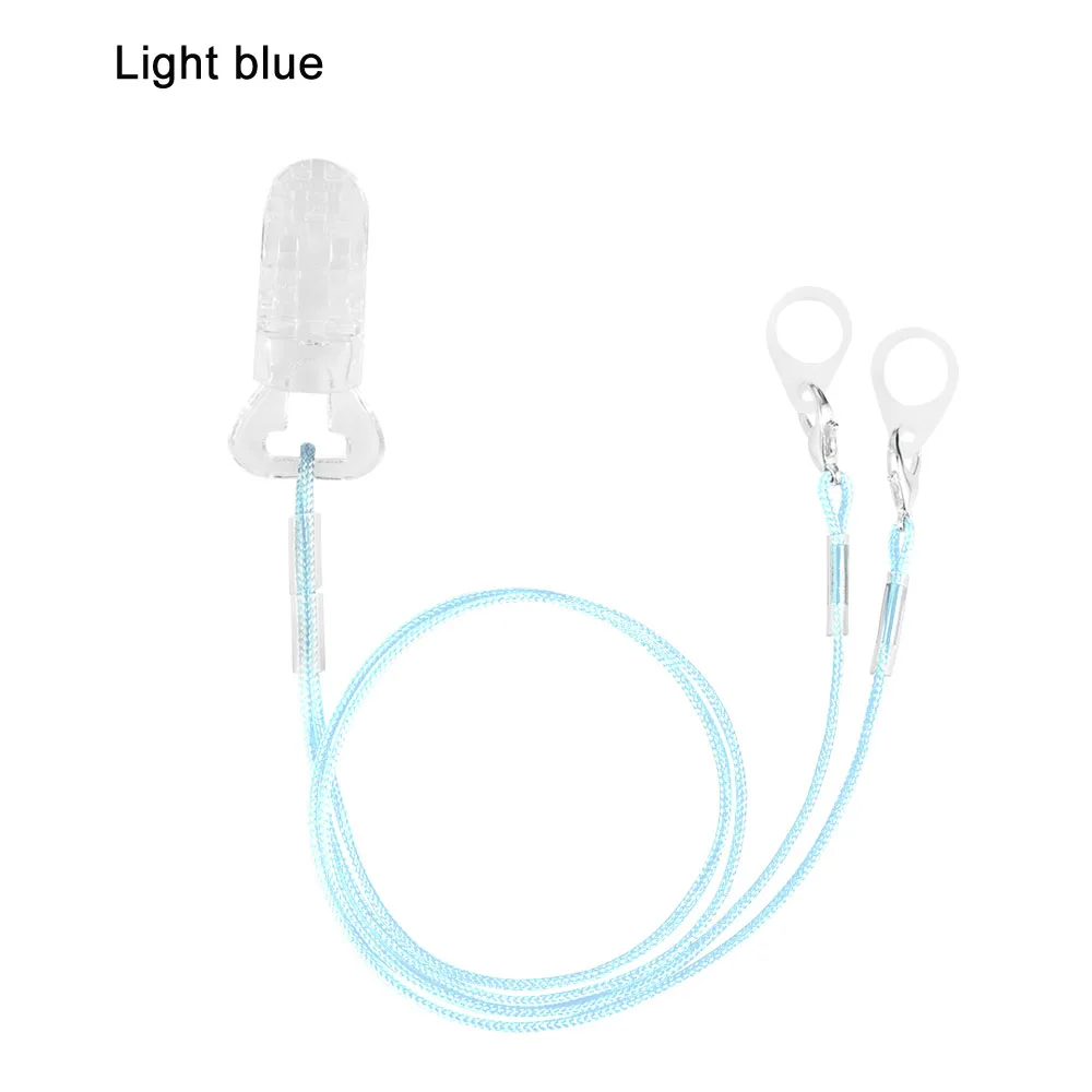 BTE слуховой аппарат клип протектор держатель безопасности Защита для детей и взрослых за ухом слуховые аппараты - Цвет: Pale blue